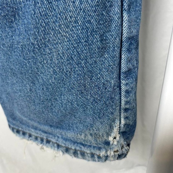 LL Bean Double L Flannel Lined Jeans Men's 37X29 Blue Denim Comfort Waist 212508 - Picture 5 of 5